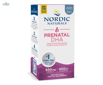 Nordic Naturals  挪帝克 孕妇&哺乳期专用鱼油DHA 180粒